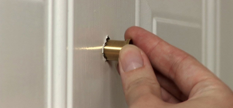 peephole door repair in Egypt Lake-Leto